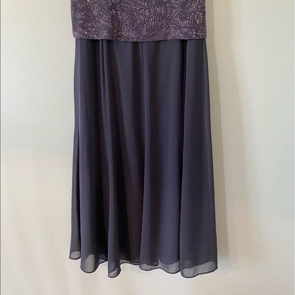 Alex Evenings Formal Cocktail Party Event Sparkle Sleeveless Dress Size 6P - Picture 6 of 7